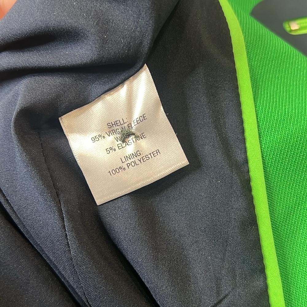 Argent 3 Button Cinched Waist Blazer in Green Size 4 - Picture 9 of 11
